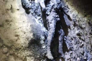 Cuerpo calcinado hallado en Marca Lagunillas