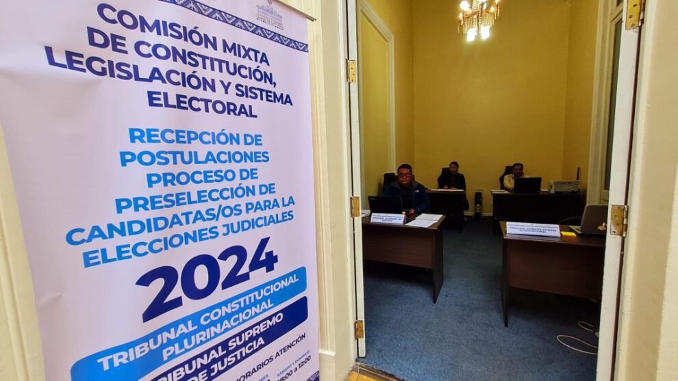 Piden emitir una resolución para garantizar las elecciones judiciales