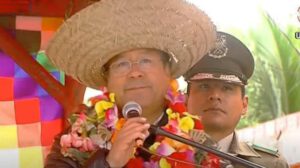 Plan de desarrollo La Paz presentado por el Presidente Luis Arce