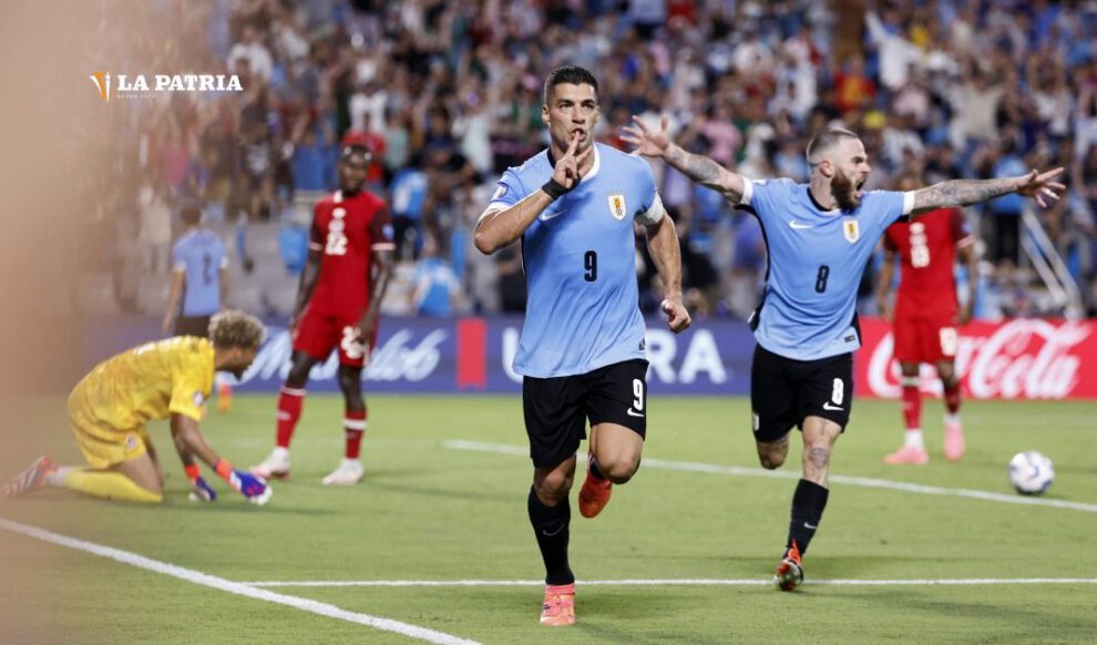 Luis Suárez rescata a Uruguay en la Copa América