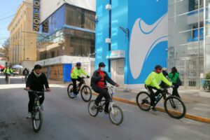 Oruro celebra el Día de la Bicicleta