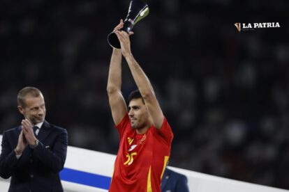 Rodrigo mejor jugador Eurocopa 2024