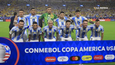 Finalissima España-Argentina con la selección argentina