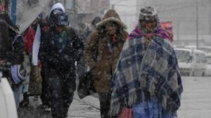 Ola de frío en Bolivia pronosticada por el Senamhi