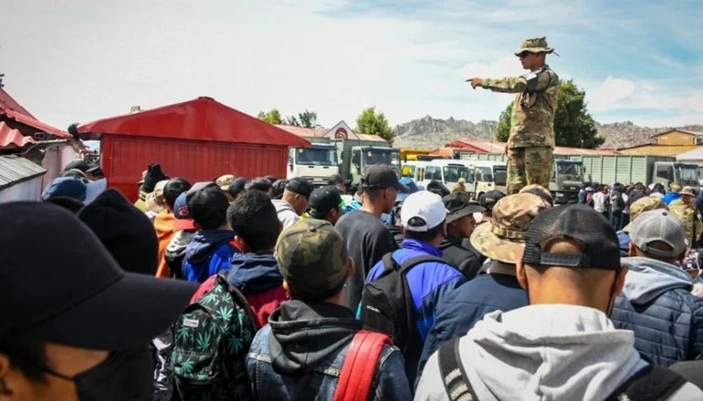 Reclutamiento Militar 2024 en Cochabamba