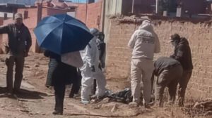 Cadáver hallado en vía pública en El Alto