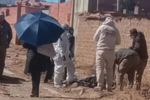 Cadáver hallado en vía pública en El Alto
