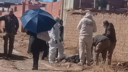 Cadáver hallado en vía pública en El Alto
