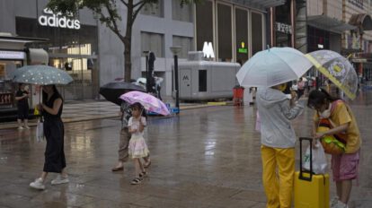 Alerta roja por fuertes lluvias en Henan