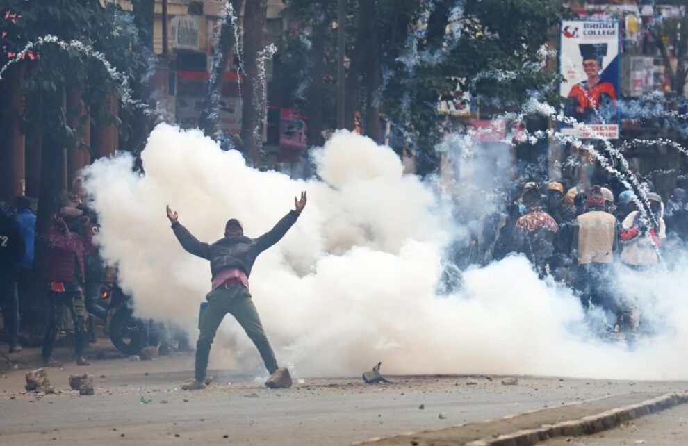 Protestas en Kenia por subida de impuestos