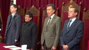Defensa de magistrados del TSJ en Sucre