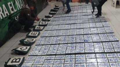 Cae red narco en Puerto Suárez con decomiso de 409 kilos de cocaína