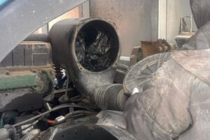 Cocaína oculta en tractocamión