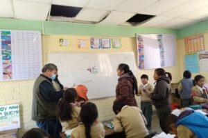 Observaciones en unidades educativas en Oruro