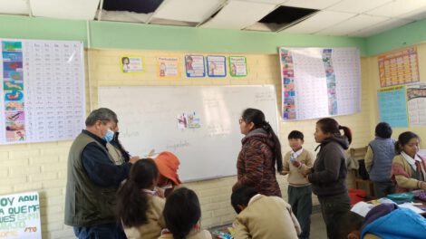 Observaciones en unidades educativas en Oruro
