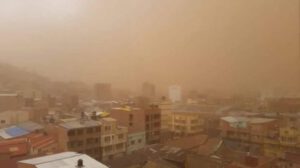 Alerta naranja por vientos moderados a fuertes en cinco departamentos