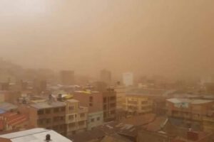 Alerta naranja por vientos moderados a fuertes en cinco departamentos