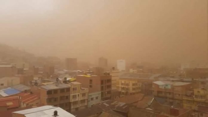 Alerta naranja por vientos moderados a fuertes en cinco departamentos