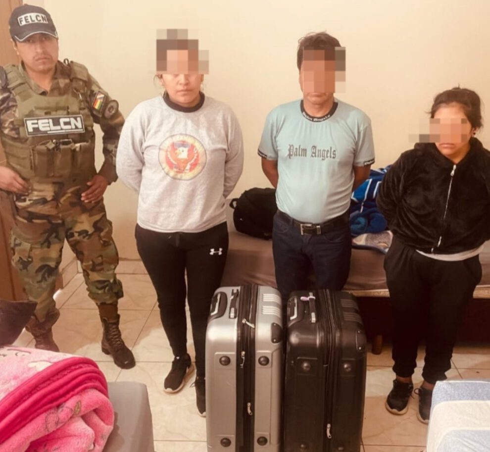 Aprehensión de droga en Santa Cruz