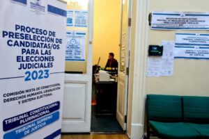 Proceso de preselección judicial en Bolivia