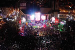 Movimiento económico en La Paz durante la verbena