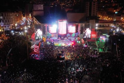 Movimiento económico en La Paz durante la verbena