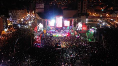 Movimiento económico en La Paz durante la verbena