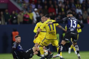 Boca Juniors en el empate ante Independiente del Valle