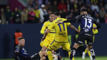 Boca Juniors en el empate ante Independiente del Valle