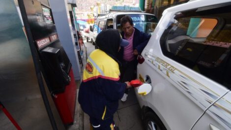 Abastecimiento de combustible en Sucre