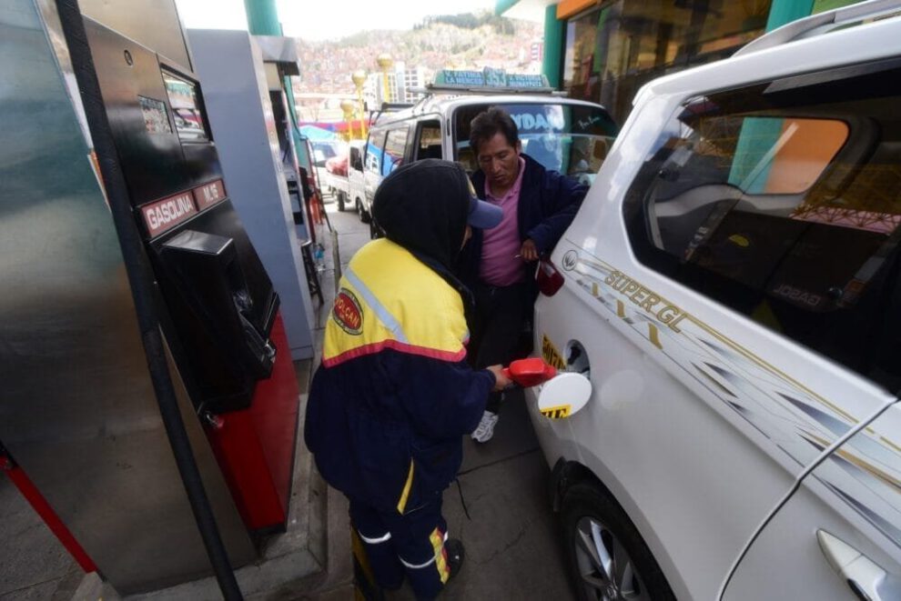 Abastecimiento de combustible en Sucre