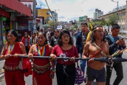 Consulta previa indígena Ecuador