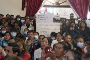 Entrega de ítems en Oruro por el Ministerio de Salud