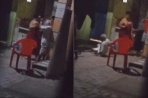 Cuidadora agrede a anciano en Villa 1ro de Mayo