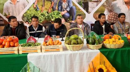 Rueda de negocios de frutas y hortalizas