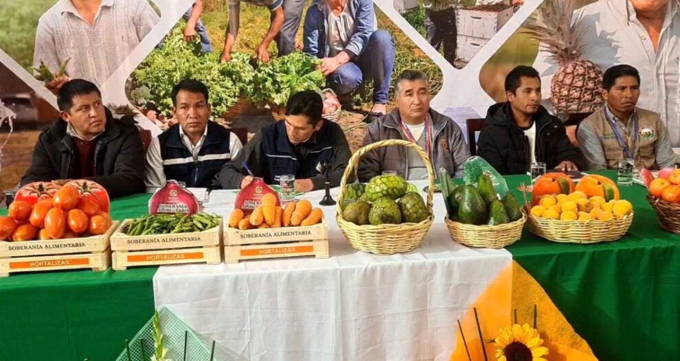 Rueda de negocios de frutas y hortalizas