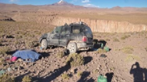 Accidente de tránsito en Quetena Grande