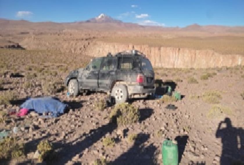 Accidente de tránsito en Quetena Grande