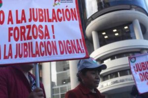 Movilizaciones sector salud contra jubilación obligatoria