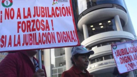 Movilizaciones sector salud contra la jubilación obligatoria