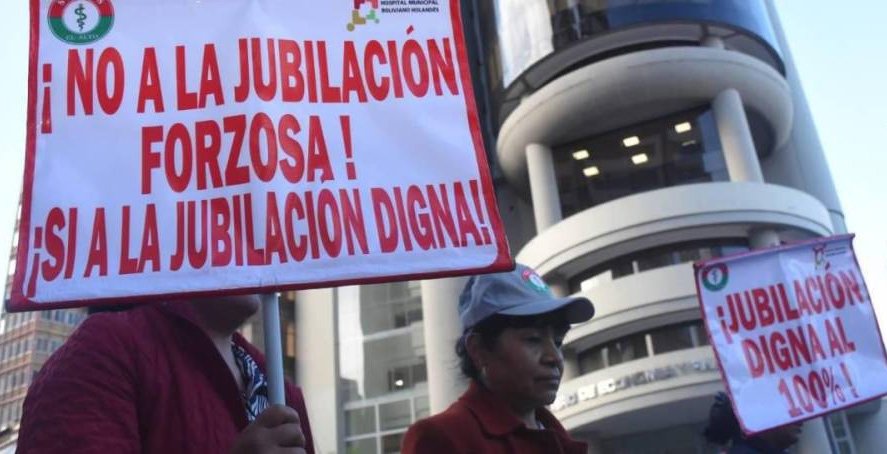 Movilizaciones sector salud contra la jubilación obligatoria