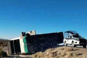 Accidente cerca de Uyuni