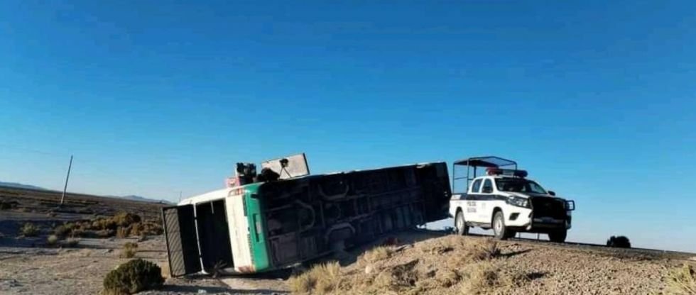 Accidente cerca de Uyuni