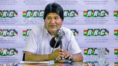 Evo Morales grupos paramilitares