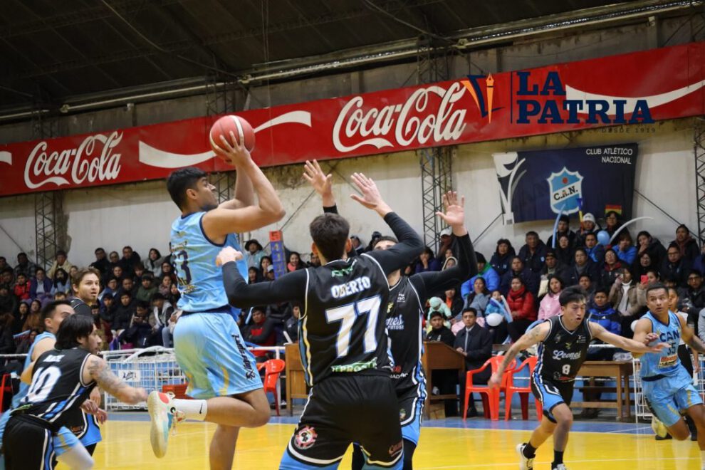 CAN cae en casa ante Leones en emocionante partido de baloncesto