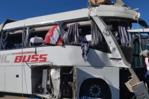 Accidente en la carretera Patacamaya-Tambo Quemado