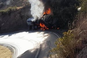 Accidente de tránsito en Oruro