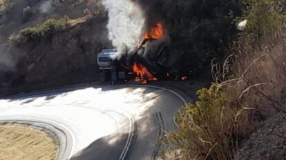 Accidente de tránsito en Oruro