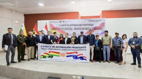 Control fronterizo Bolivia Paraguay