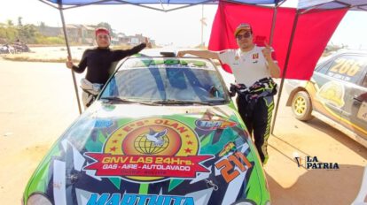 Jairo Chura y Wilber Laura dominan en el Rally Amazónico